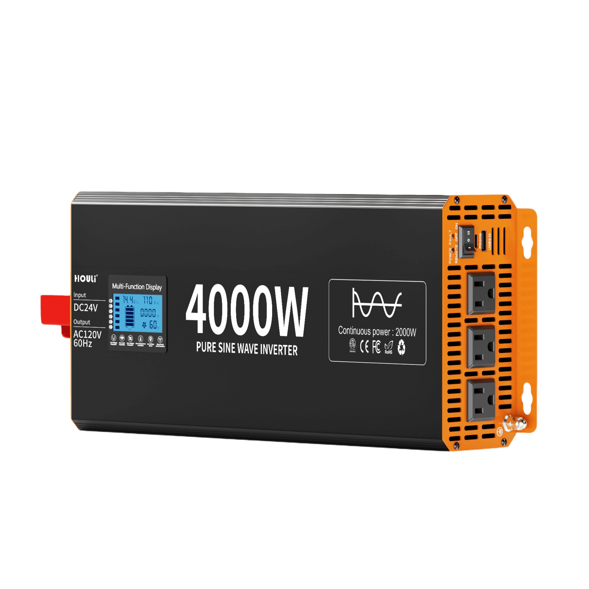 HOULI WR Series pure sine wave inverter product platform